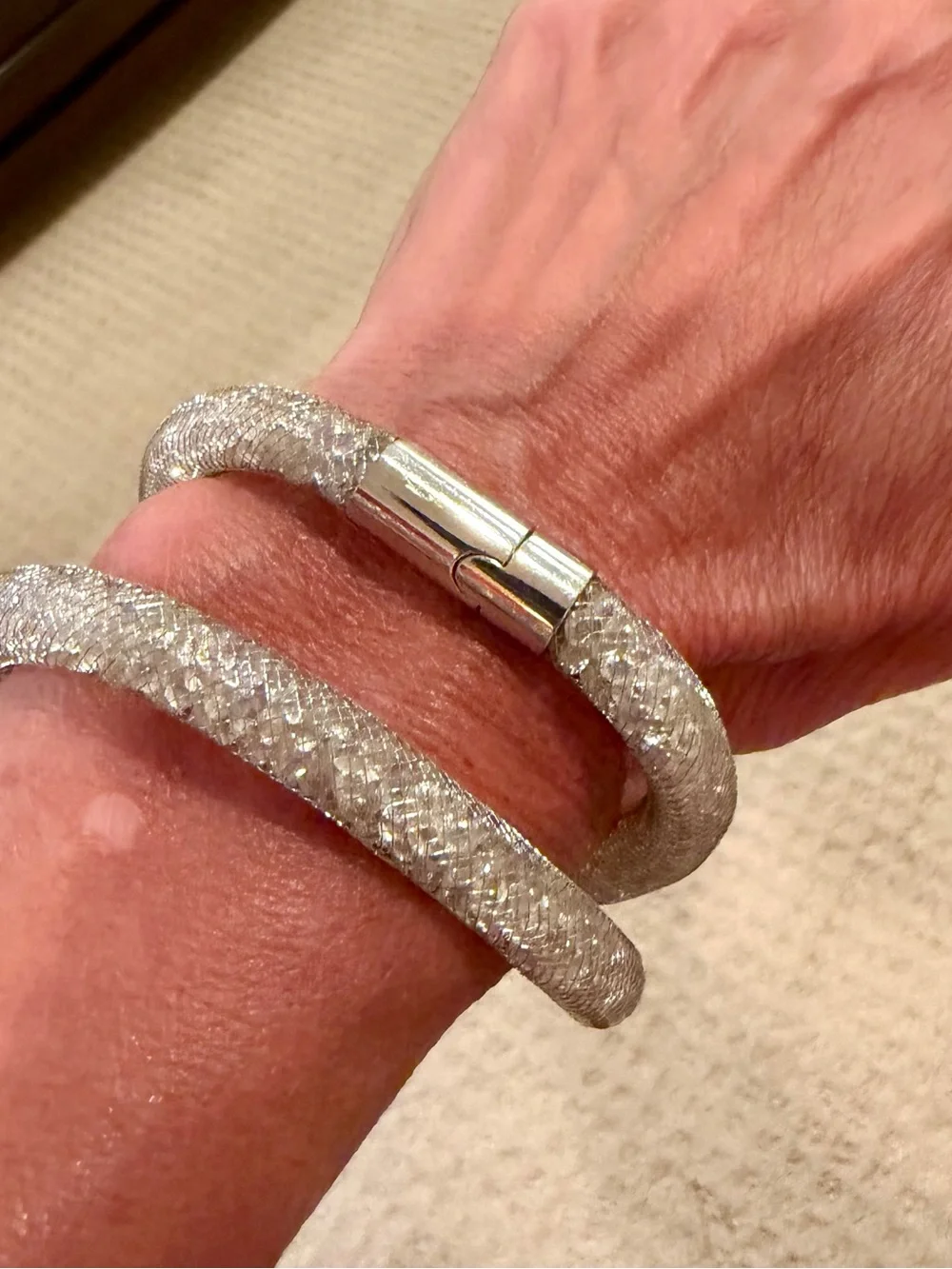 Swarovski dazzling mesh